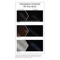 88 Blue Black Bigen Permanent Powder 12 Pack