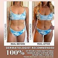 Sun Laboratories By Giesee Dark Sunsation Self Tanning Lotion 8 Oz 2 Pack With Tanning Mitt Organic Self Tanner Sunless Tanne