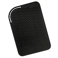 Sygile Silicone Heat Resistant Travel Mat Antiheat Pad For Hair Straighteners Curling Irons Flat Irons And Other Hot Styling