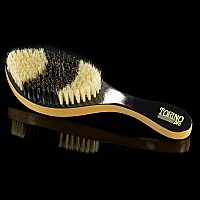 Torino Pro Medium Curve Brush By Brush King 1640 Patented Duet Collection Different Color On Each Side Curved Wave Brush