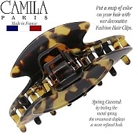 Camila Paris Hair Clip Cp2465 French Style For Women With Thick Curly Wavy Hair 35 Inch Handmade In Tokyo Strong Hold Gr