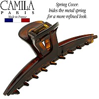 Camila Paris Cp2623 French Hair Clip For Women Narrow Strong Hold Grip Double Teeth Girls Hair Claw Clips Jaw Fashion Durable