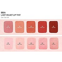 Bbia Last Velvet Lip Tint Soft Creamy Matte Finish Lip Stain Blur Effect With Velvety Texture Longlasting High Pigment