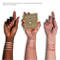 Becca X Khlo Kardashian Malika Haqq Bronze Blush Glow Palette 042 Oz12G Goldkhloe