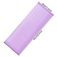 5 Pieces Beauty Skin Bath Wash Towel Long Exfoliating Nylon Bath Cloth Towel Magic Shower Washcloth For Body 35 Inches 5 Colo