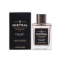 Mistral Mens Cologne Black Amber 34 Ounces