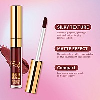 6Pcs Matte Liquid Lipstick Set Nonstick Cup Waterproof Long Lasting Birthday Edition Durable Liquid Lipgloss Beauty Cosmetics M