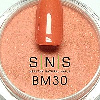 Sns Nail Dip Powder Gelous Color Dipping Powder Double Rose Orange Longlasting Acrylic Nail Color Polish Lasts 14 Days