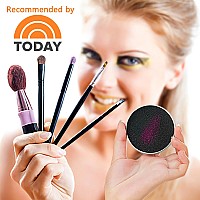 Tailaimei 2 Pack Color Removal Cleaner Sponge Quickly Easily Clean Makeup Brushes Powder Without Water Or Chemical Solutions