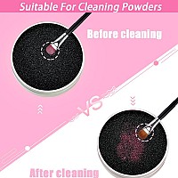 Tailaimei 2 Pack Color Removal Cleaner Sponge Quickly Easily Clean Makeup Brushes Powder Without Water Or Chemical Solutions