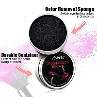 Tailaimei 2 Pack Color Removal Cleaner Sponge Quickly Easily Clean Makeup Brushes Powder Without Water Or Chemical Solutions