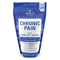 Village Naturals Therapy Chronic Pain Fatigue Body Soak Arnica Epsom Salt 36Oz 36 Oz