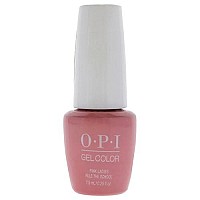 OPI GelColor Pink Ladies Rule The School 0.25 Fl Oz Nail Polish