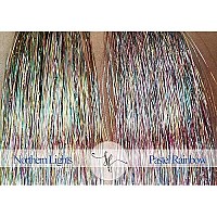 40 Hair Tinsel 100 Strands Northern Lights