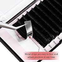 Quewel Eyelash Extensions 003Mm D Curl 10Mm Supplies Matte Black Individual Eyelashes Salon Use003005007010015020Mm