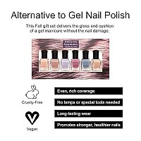 Deborah Lippmann Nail Polish Gel Lab Pro Fall Set Treatment Enriched For Nail Health Wear And Shine No Lamps Or Tools Co