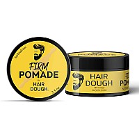 Hair Dough Mens Hair Pomade Firm Hold And Moderate Shine Pomade For Men Water Based And Lightly Scented For Straight Thick An