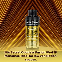 Mia Secret Odorless Fusion Uv Led Monomer Fusion Odorless 2Oz