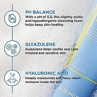 Surmedic Azulene Soothing Ph Cleanser 507 Oz 150Ml Hypoallergenic Sensitive Skin Smooth Moisturizer Centella Korean