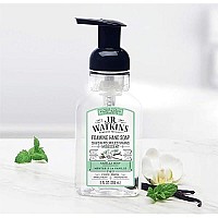 Jr Watkins Foaming Hand Soap For Bathroom Or Kitchen Scented Usa Made And Cruelty Free 9 Fl Oz Vanilla Mint 3 Pack