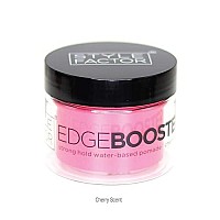 Edge Booster Style Factor Strong Hold Waterbased Pomade Super Shine Moisture 338Oz Cherry