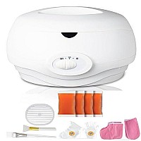 Ksalon Paraffin Wax Machine Paraffin Bath Quick Heating Wax Warmer For Hand And Feet With 800G Paraffin Wax