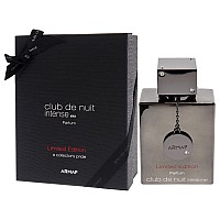 Armaf Club De Nuit Intense Men Limited Edition Pure Parfum Black Woody Spicy Masculine Scent 36 Fl Oz