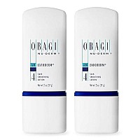 Obagi Nuderm Exfoderm Lightweight Exfoliating Lotion With Phytic Acid For Normal To Dry Skin Types Two Pack 2 2 Oz