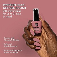 Red Carpet Manicure Fortify Protect Rosy Pink Crme Gel Polish For Strong Healthy Nails Infused With Vitamin A Biotin S