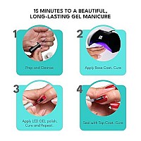 Red Carpet Manicure Fortify Protect Rosy Pink Crme Gel Polish For Strong Healthy Nails Infused With Vitamin A Biotin S