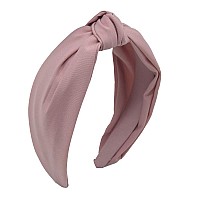 Mhdgg 1Pcs Knotted Headbands For Women Turban Headbands For Women Wide Headbands For Women Knot Headband Solid Colors Hair Knott