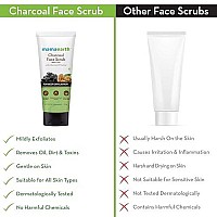 Mamaearth Charcoal Face Scrub With Walnut Gently Exfoliates Dead Cells Deeply Nourishes Skin Cleanses Dirt Excess Oil