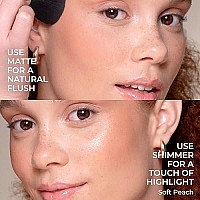 Cover Fx Monochromatic Powder Blush Duo Warm Honey Bronzed Rose Matte Shimmer Finish Create Custom High Impact Color