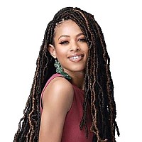 6Pack Bobbi Boss Synthetic Hair Crochet Braids African Roots Braid Collection Nu Locs 24 99J