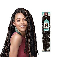 6Pack Bobbi Boss Synthetic Hair Crochet Braids African Roots Braid Collection Nu Locs 24 99J