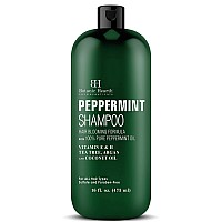 Botanic Hearth Peppermint Oil Shampoo Hair Blooming Formula With Keratin For Thinning Hair Fights Hair Loss Promotes Hair G