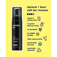 Btan Dark Self Tan Face Mist Kit Btan Glow Bundle Self Tanning Mousse With You Glow Girl Gradual Face Body Mist W Se