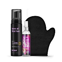 Btan Darker Glowy Self Tanner Kit Lovers Bundle Self Tanning Mousse With Face Body Gradual Self Tan Mist W Self Tanning