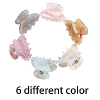 Claw Jaw Clips 12Pcs Small For Thin Hair Styling Accessories Classic Clamp For Women Girls Sequins