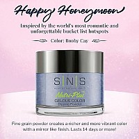 Sns Nail Dip Powder Gelous Color Dipping Powder Booby Cay Blue Longlasting Dip Nail Color Dip Nail Color Lasts 14 Days