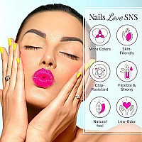 Sns Nail Dip Powder Gelous Color Dipping Powder Hes A Fungi Greenlime Neon Longlasting Dip Powder Nail Color Lasts 14