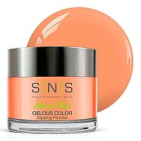 Sns Nail Dip Powder Gelous Color Dipping Powder Crash Burn Orangeneon Longlasting Dip Powder Nail Color Lasts 14 Days