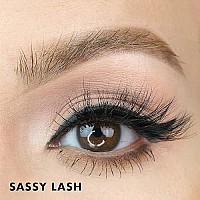 Moxielash Sassy Lash Set Of Premium Magnetic Eyelashes Midlevel Drama Volume Mink Lashes For Deepset Hooded Almond A