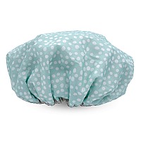 Reusable Nylon Shower Cap Bath Cap Reversible Oversized Waterproof Shower Caps Large Designed For All Hair Lengths W Terry Li