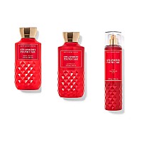 Bath And Body Works Strawberry Pound Cake Daily Trio Fall 2020 Shower Gel Fragrance Mist Body Lotion