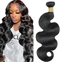 Misoun Hair Brazilian Virgin Hair Body Wave Hair One Bundle 14Inch 100 Unprocessed Human Hair Extension Weave Weft 1005Gb