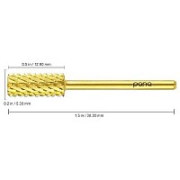 Usa Pana Professional 332 Shank Size Crystal Top Small Or Large Barrel Carbide Bit Nail Drill Bit For Dremel Machine Gol