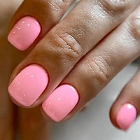 Nhype Gel Polish Uvled Cured Neon Bright Bubblegum Pink 17 Soak Off