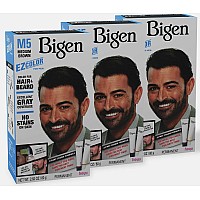 M5 Bigen Ez Color For Men Medium Brown 3 Pack