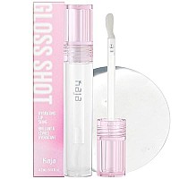 Kaja Lip Gloss Gloss Shot Gift With Jojoba Oil Sheer Hydrating Juicy Plumper Looking Lips 01 Crystal Clear 014 Fl Oz